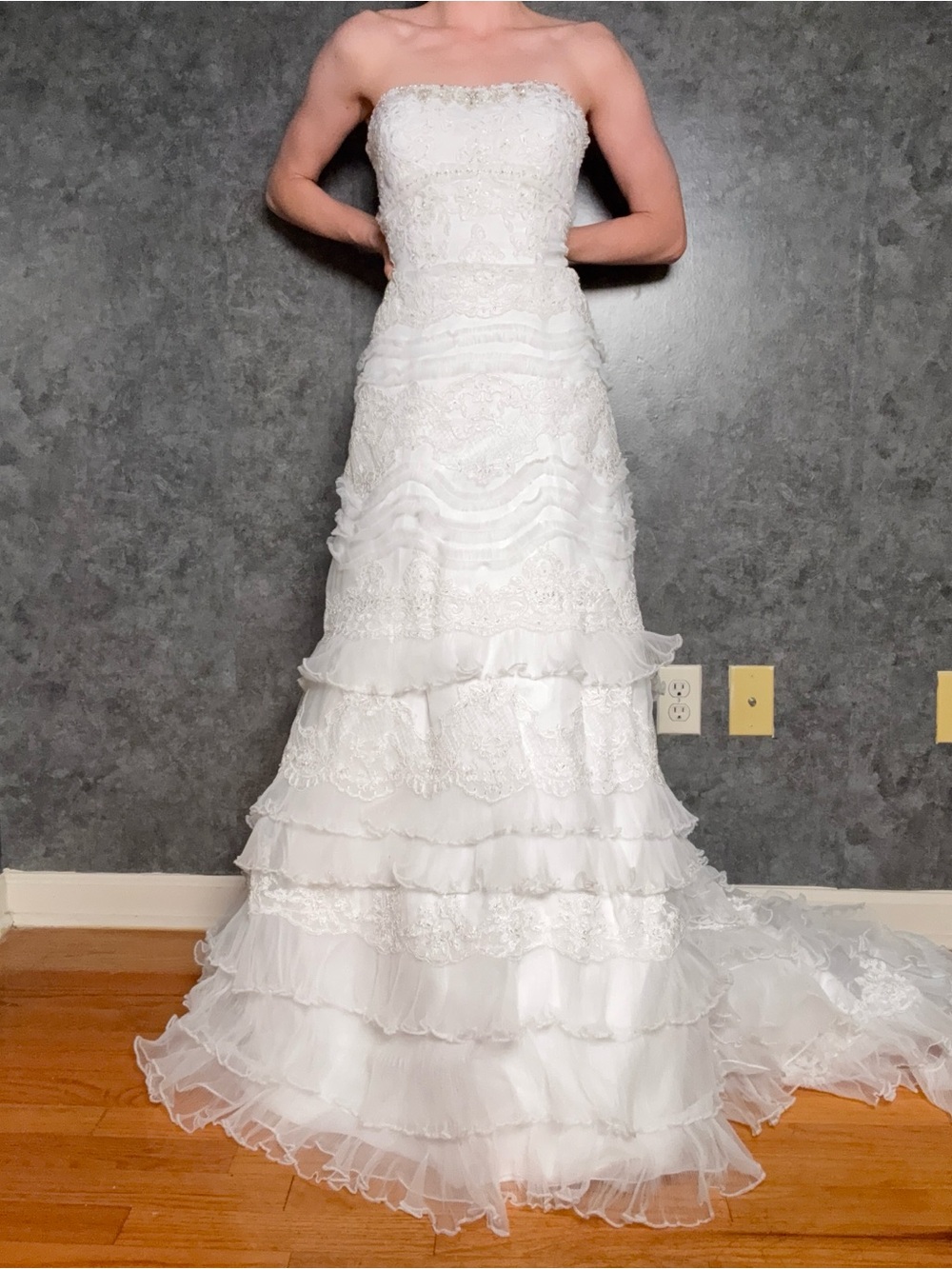 Vintage Oleg Cassini Wedding Gown — Preserved, Perfect Condition